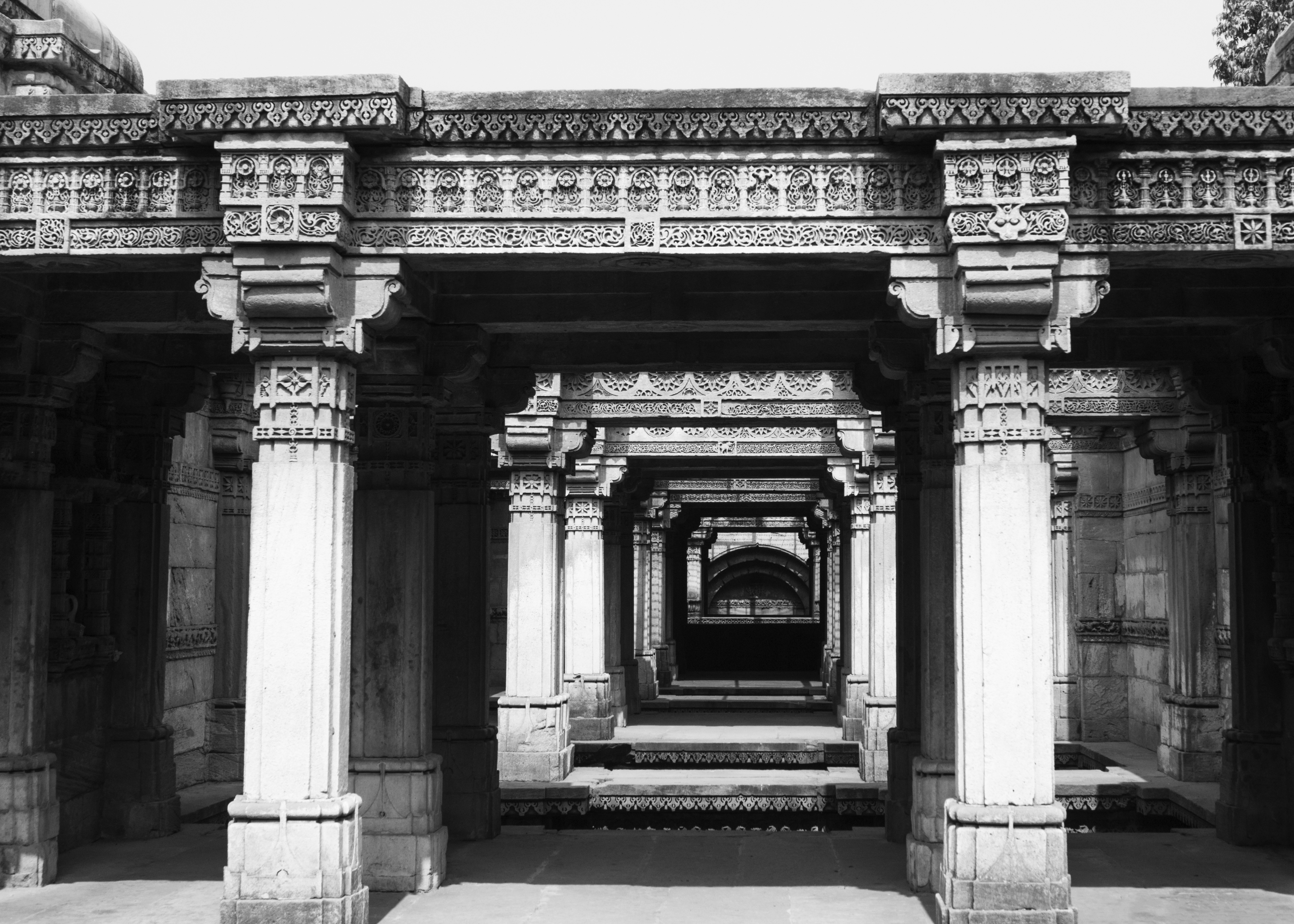 Midday Sun at the Stepwell