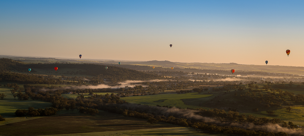 Ballooning in Northam