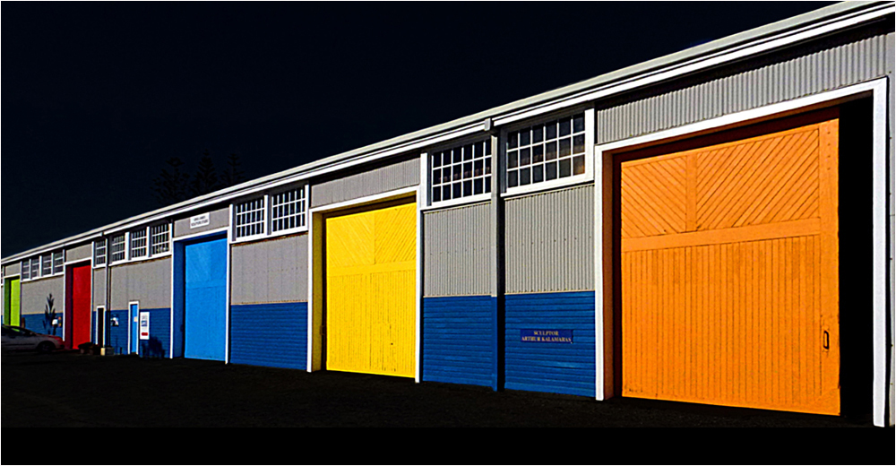 Coloured Sheds