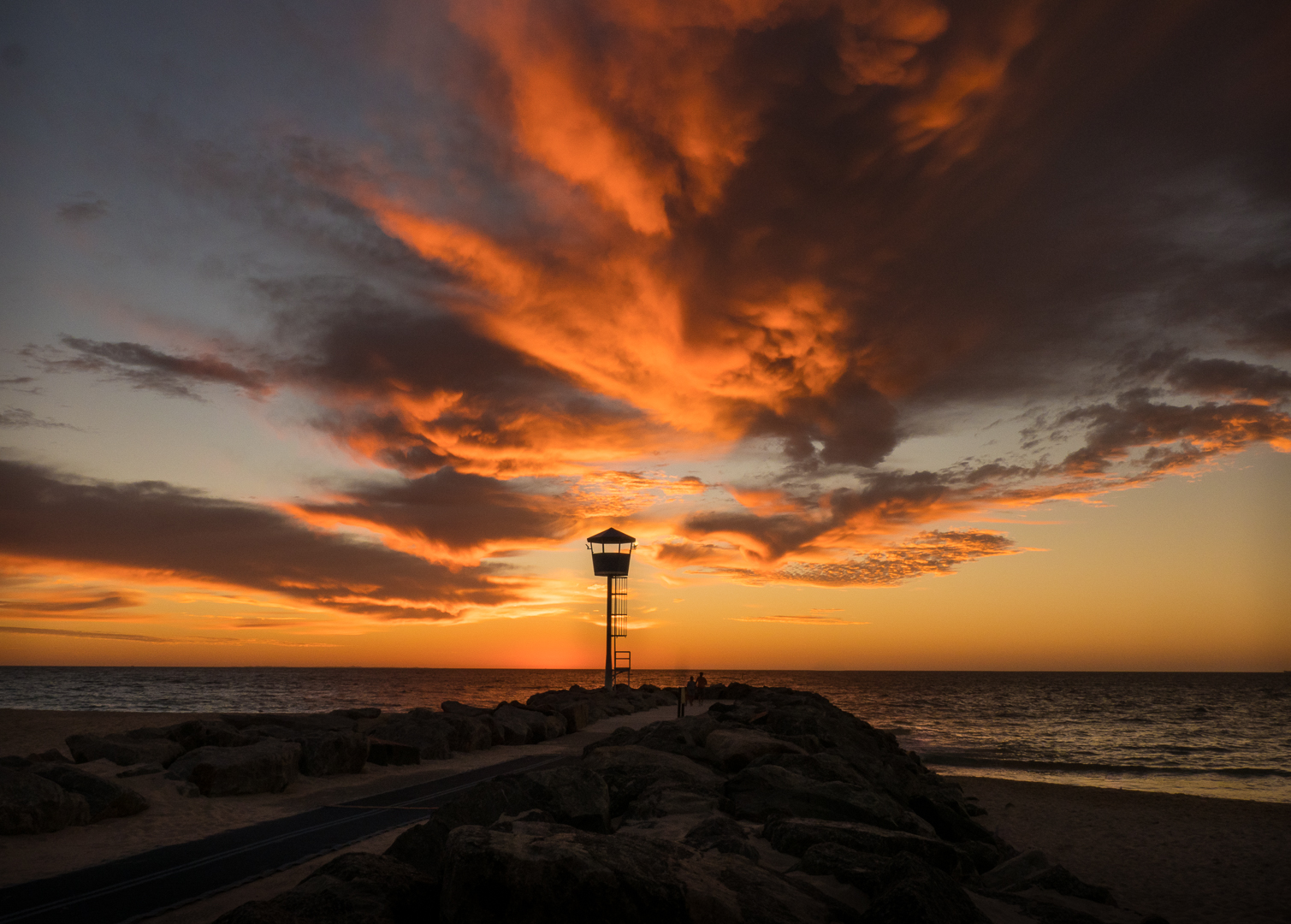 City Beach Sunset