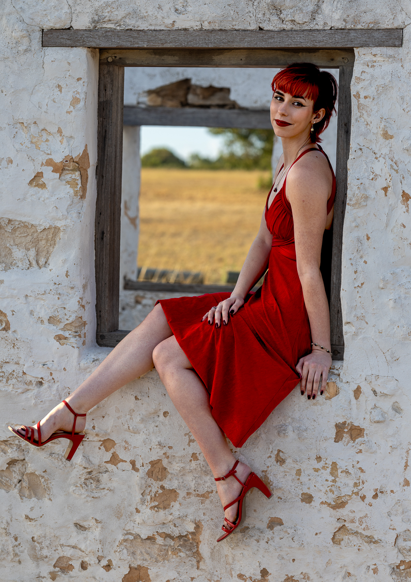 Lady in Red