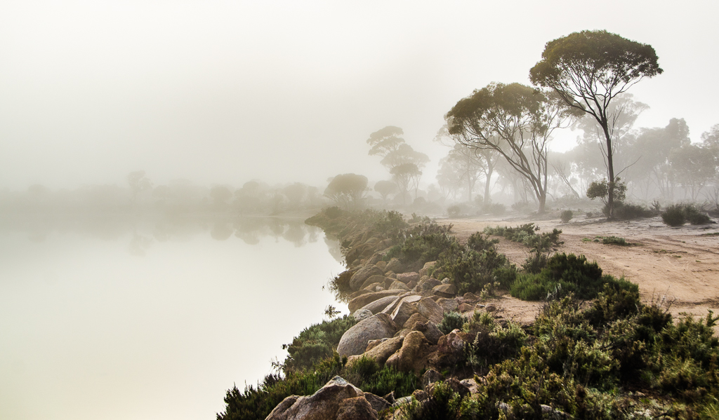 Mist on Magic Lake