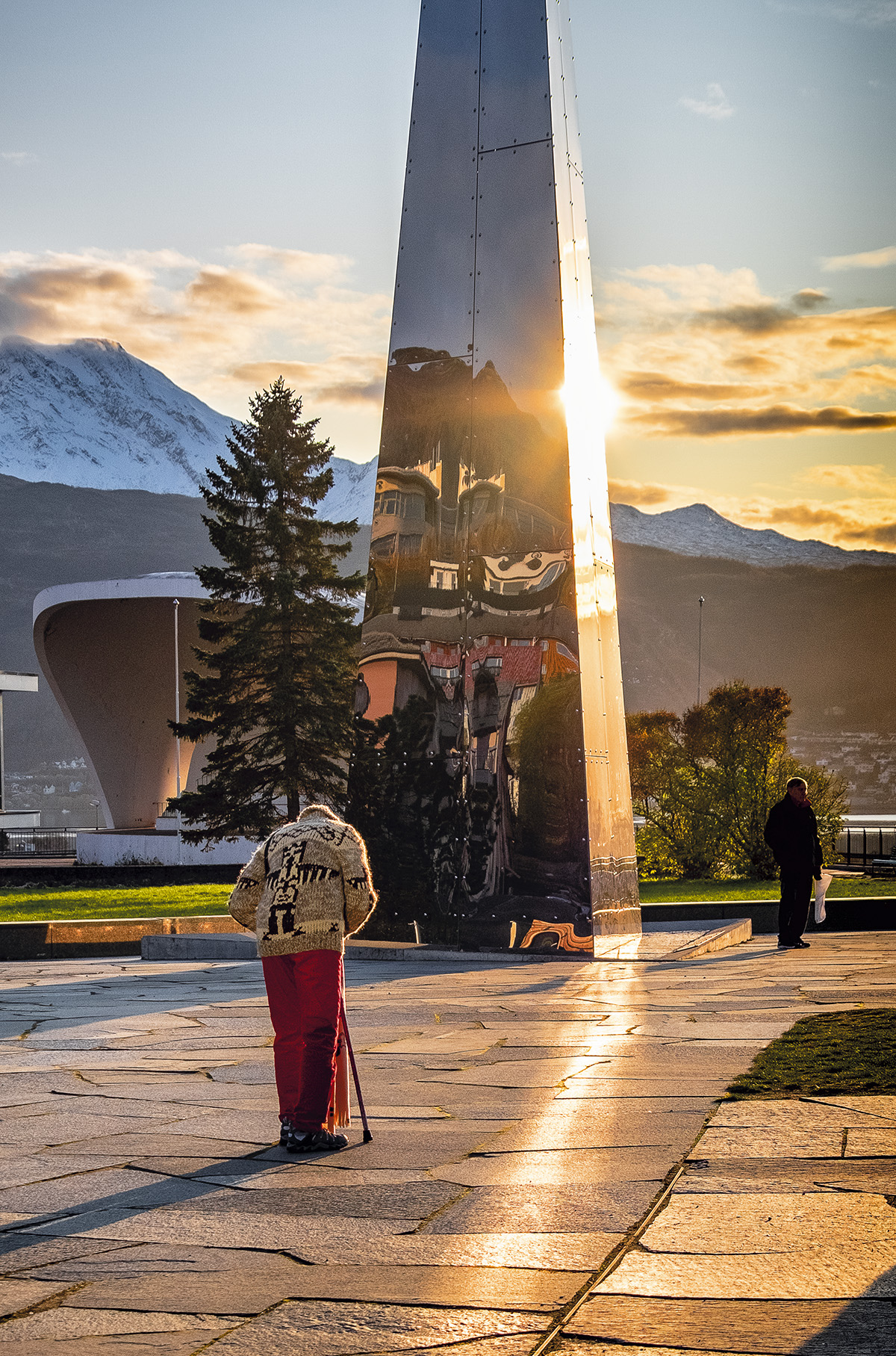 Obelisk on Narvik Square