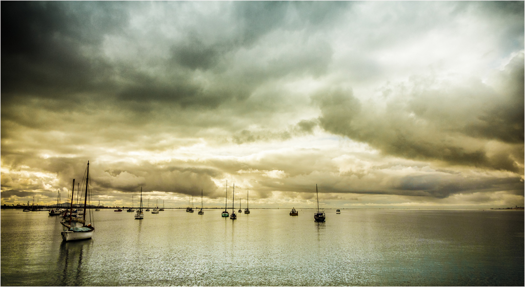 Storm Across Corio Bay