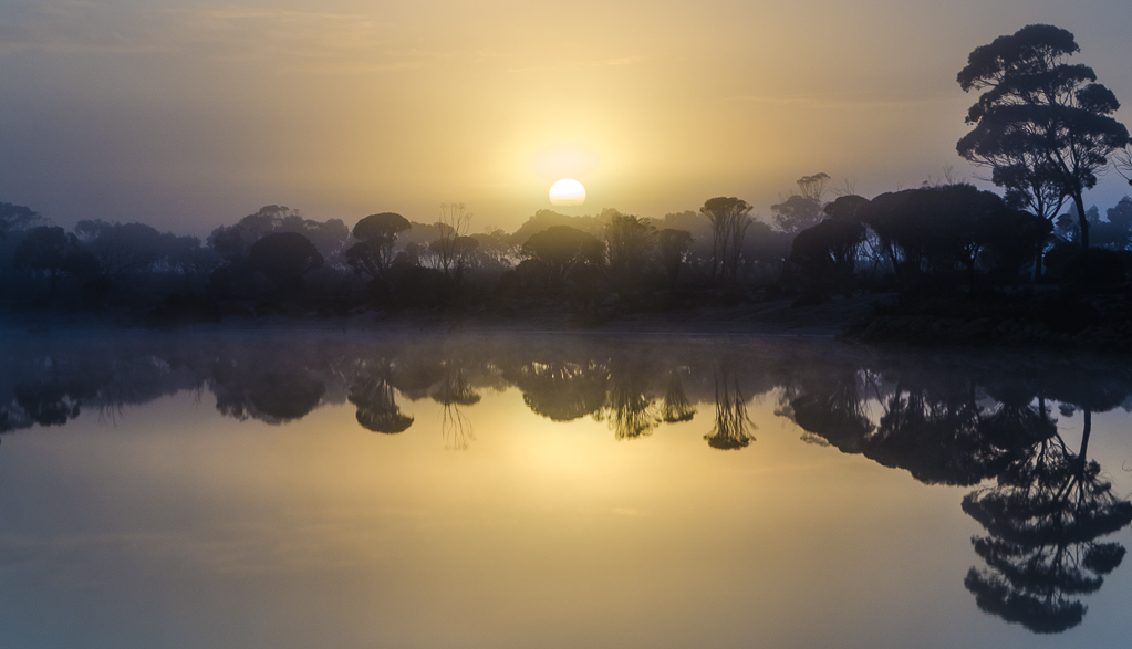 Sunrise at Magic Lake