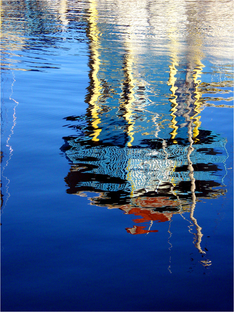 Wharf Reflection