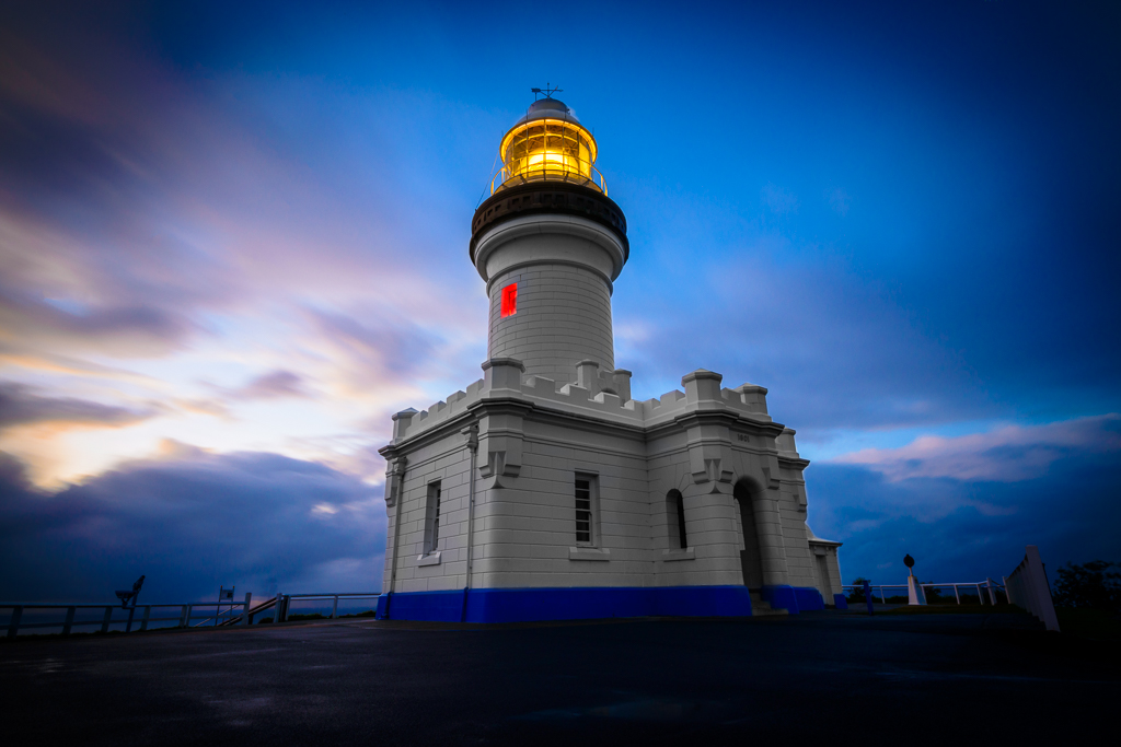 Blue Lighthouse