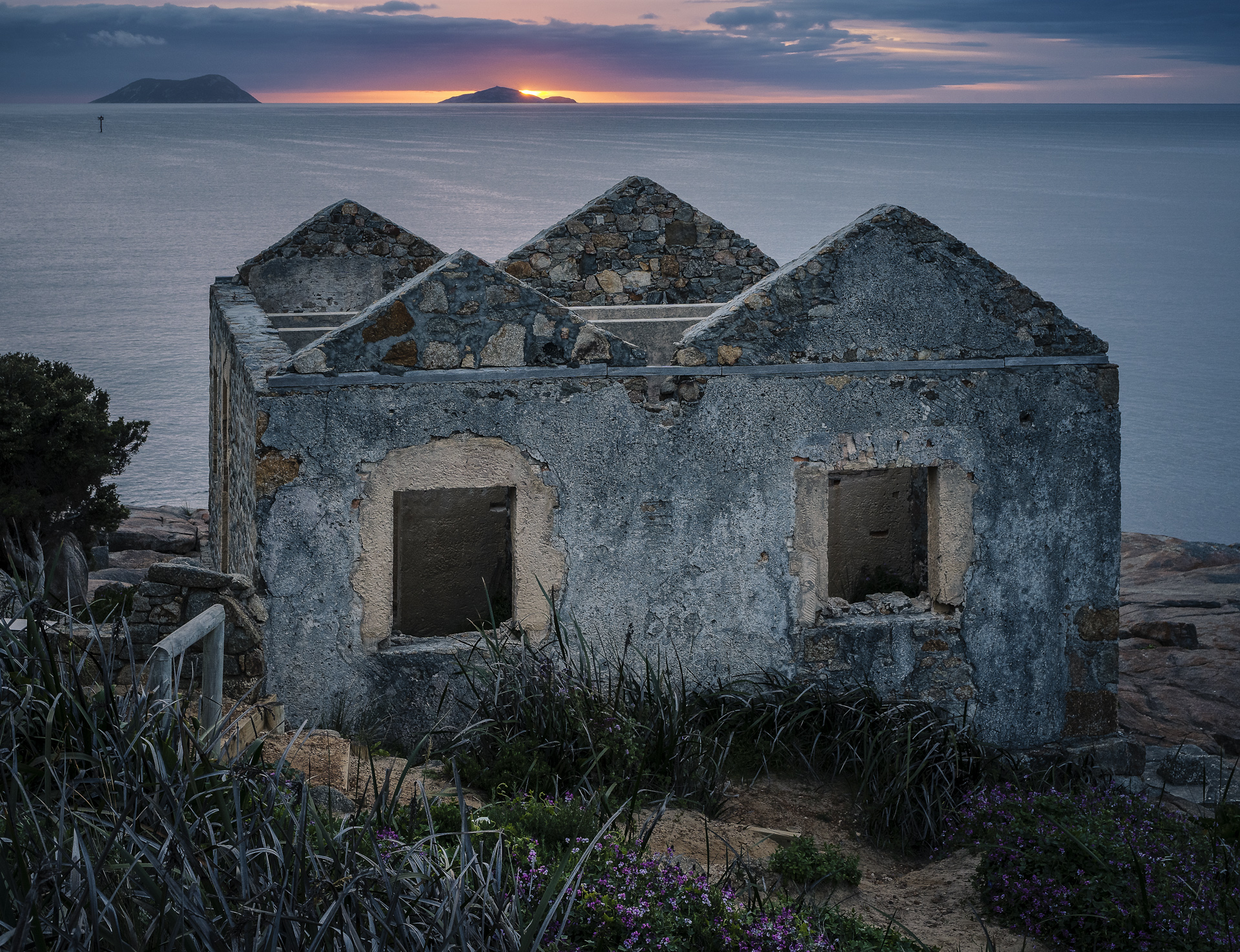 Ruin at Sunrise