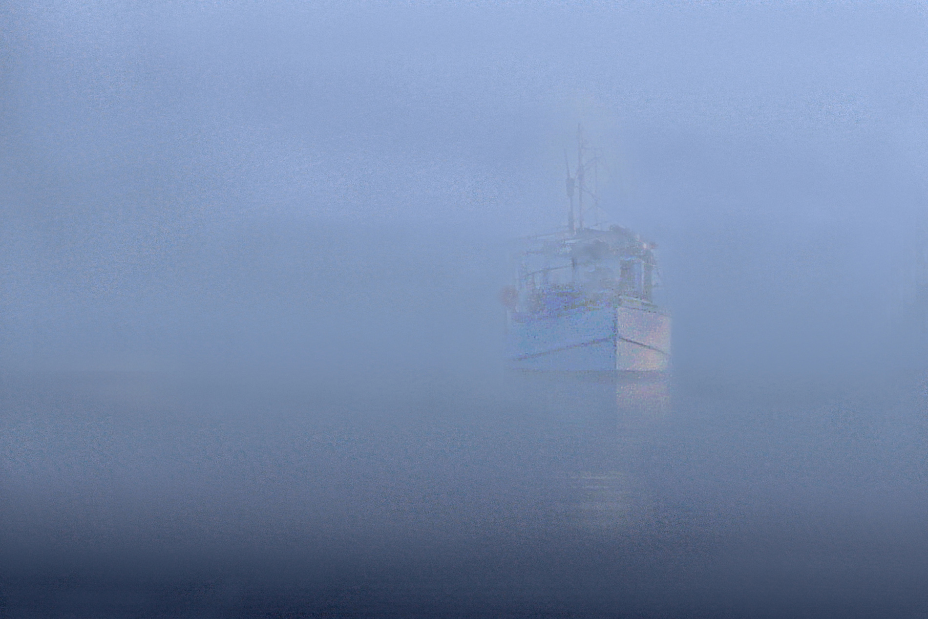 Boat in the Mist