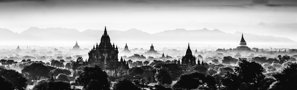 Bagan in Black n White