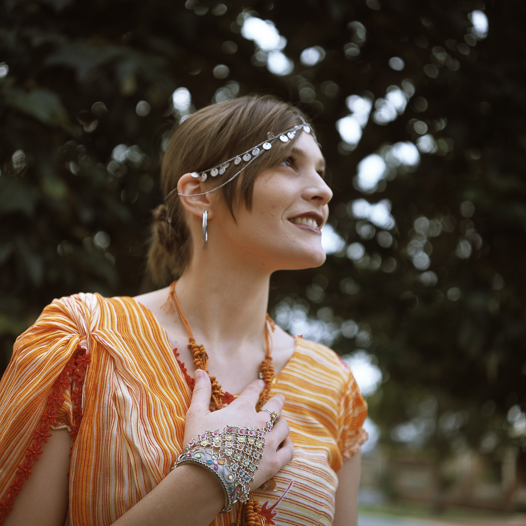 Girl in Orange