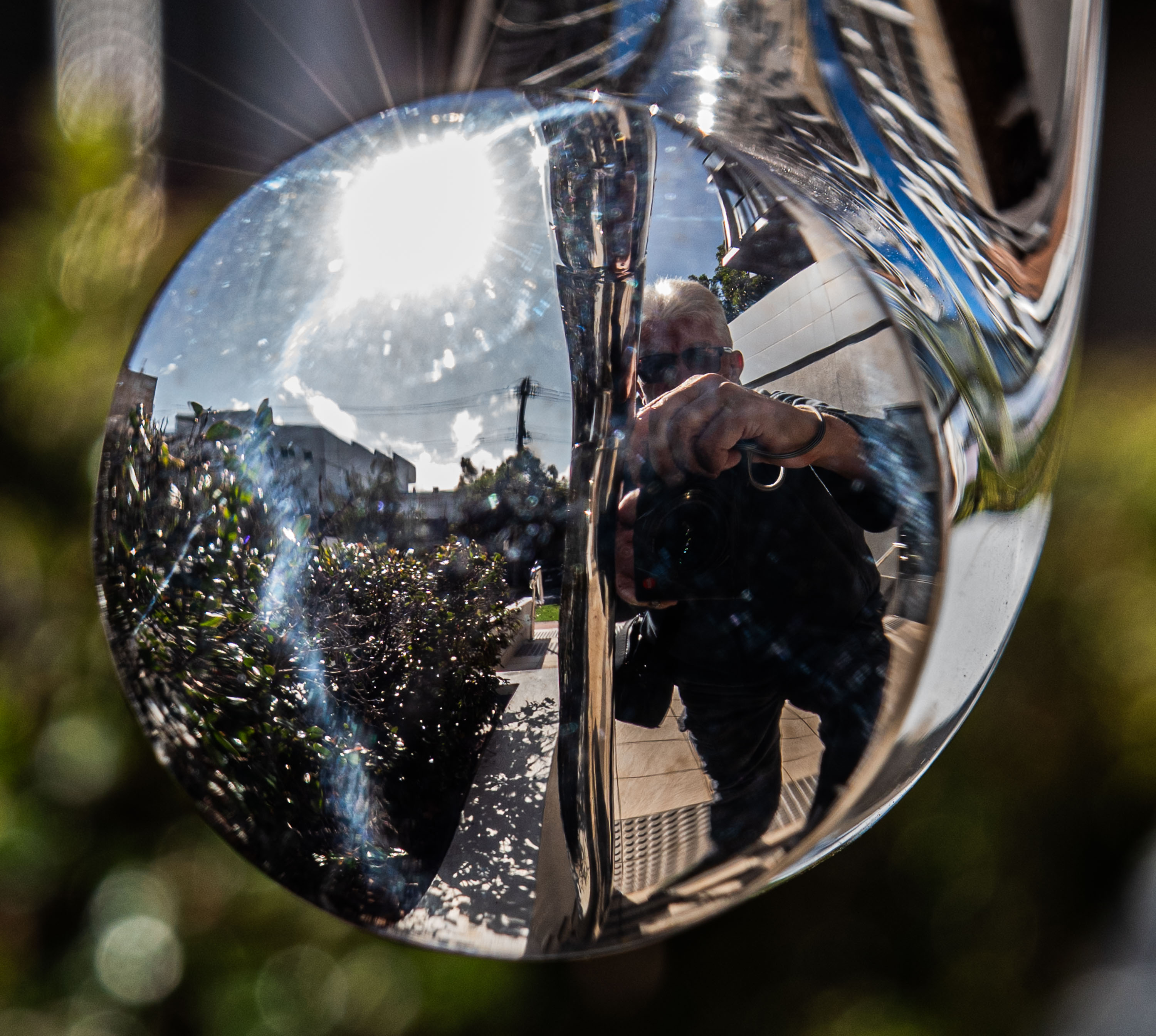 Handrail Portrait