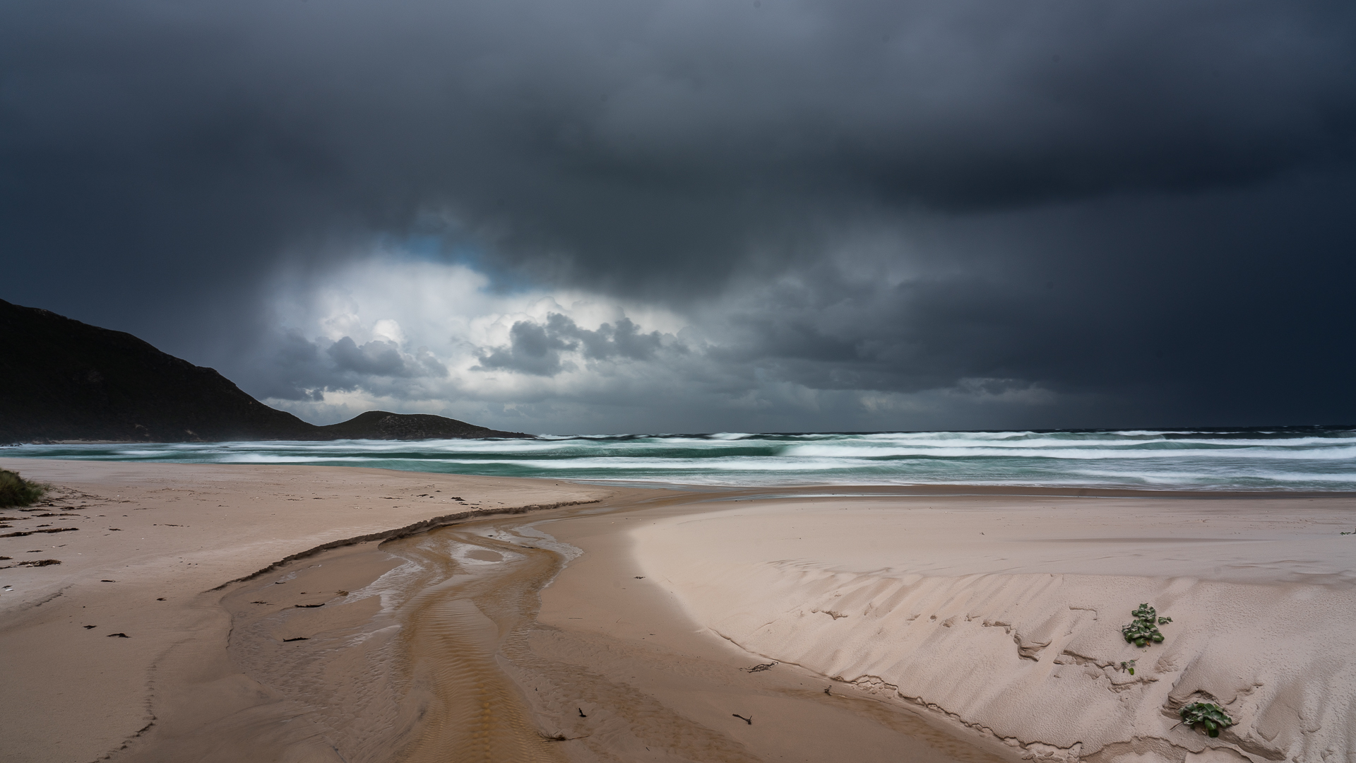 Spring Storm at Sea