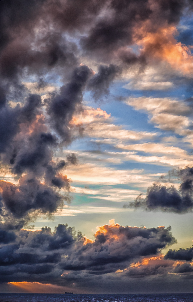 Storm Clouds at Sea