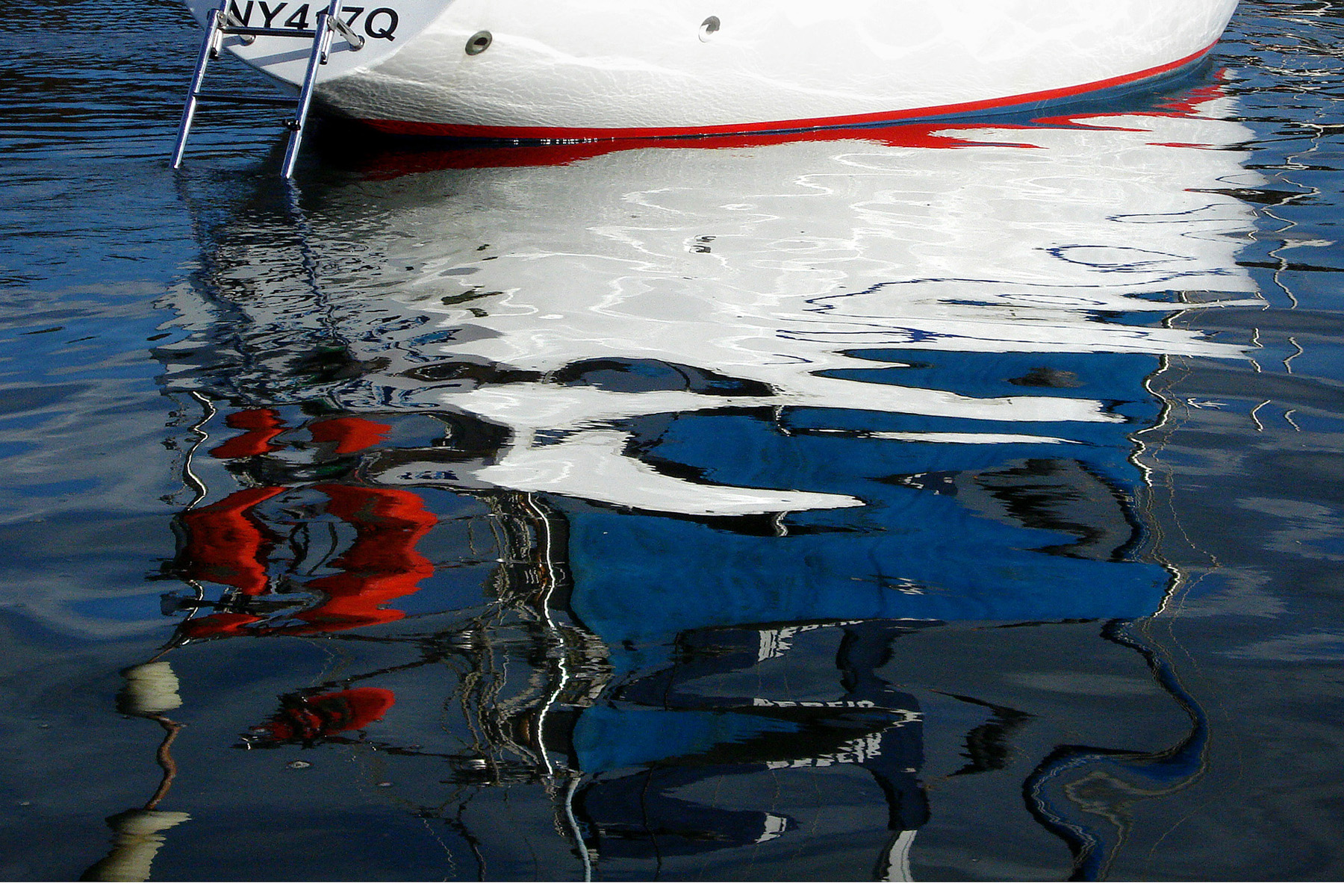 Yacht Reflection