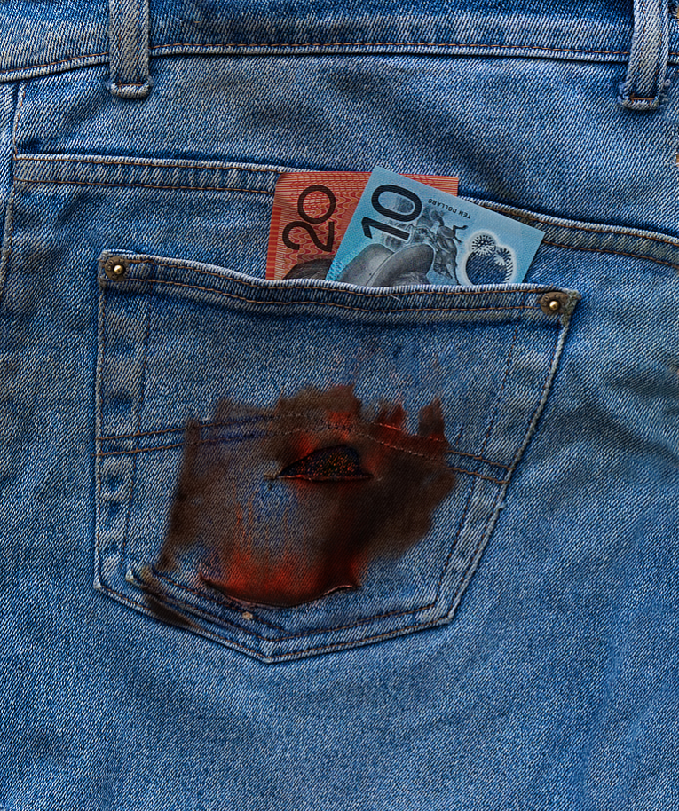 Money Burns a Hole in my Pocket