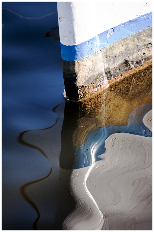 Maylands Boat Yard Bow Reflection